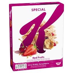Cereais special k, frutos vermelhos