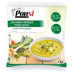 Legumes verdes para sopa