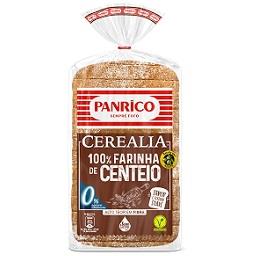Pão de forma 100% farinha de centeio