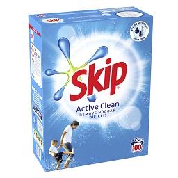 Detergente em pó para máquina roupa active clean