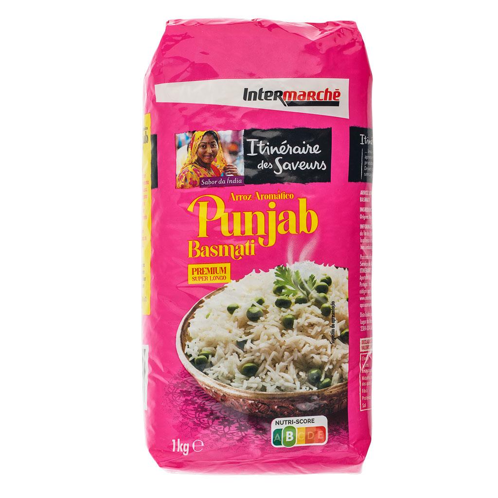 Arroz Aromático de Punjab Basmati 1000g