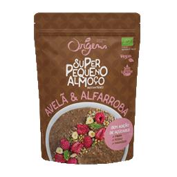 Super pequeno almoço instantâneo avelã e alfarroba bio