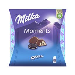Chocolate milka moments oreo