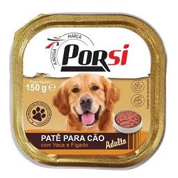 Comida húmida para cão de vaca e fígado
