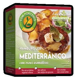 Hambúrguer mediterrânico
