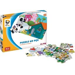 Puzzle Canal Panda