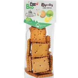 Biscoitos bio limão e matcha