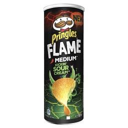 Pringles flame kickin sour cream