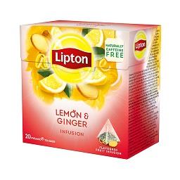 20 saquetas infusão limão gengibre
