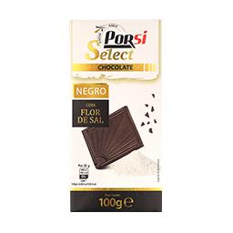 Tablete chocolate negro c/ flor de sal