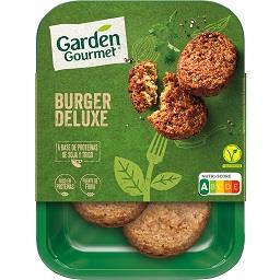 Hambúrguers deluxe vegetarianos