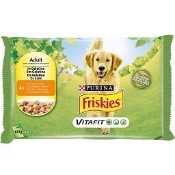 Comida húmida de frango para cão