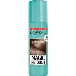 Magic Retouch Spray Retoca Raízes Castanho