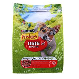 Ração para cão mini menu com vaca