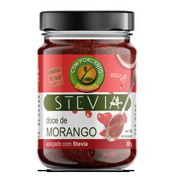 Doce de morango com stevia