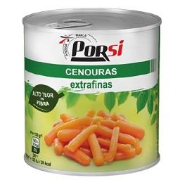 Cenouras extra finas