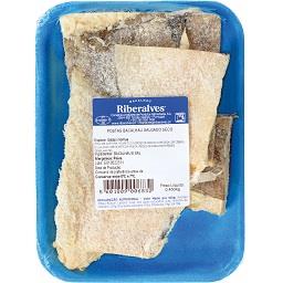 Postas de Bacalhau Salgado Seco