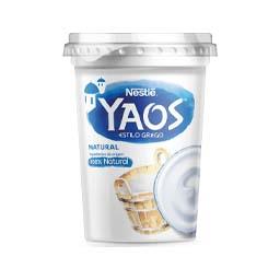 Iogurte grego yaos natural