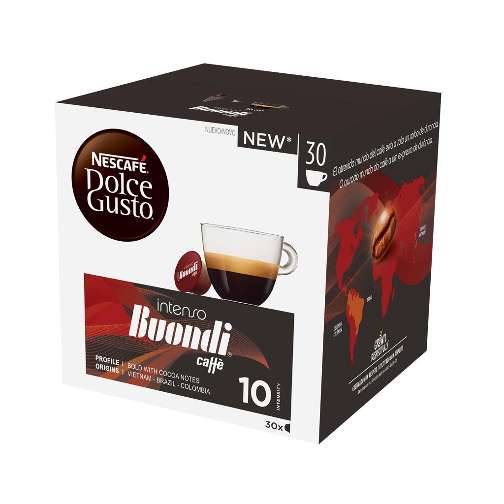 Cápsulas de Café Buondi Intenso Int 10, emb. 30 un. Nescafé