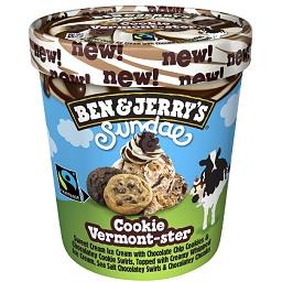Gelado Cookie Vermont Sundae