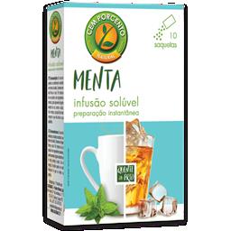 Chá solúvel menta