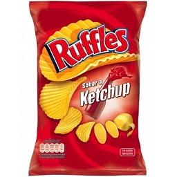 Batatas fritas ketchup