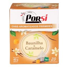 Chá Aromatizado Pirâmide Baunilha/Caramelo