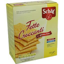 Tostas crocantes sem glúten