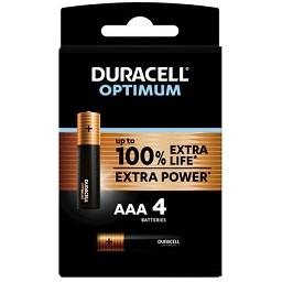 Pilhas Alcalinas AAA Optimum