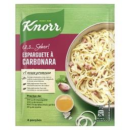 Knorr 1, 2, 3...sabor! - Esparguete à Carbonara