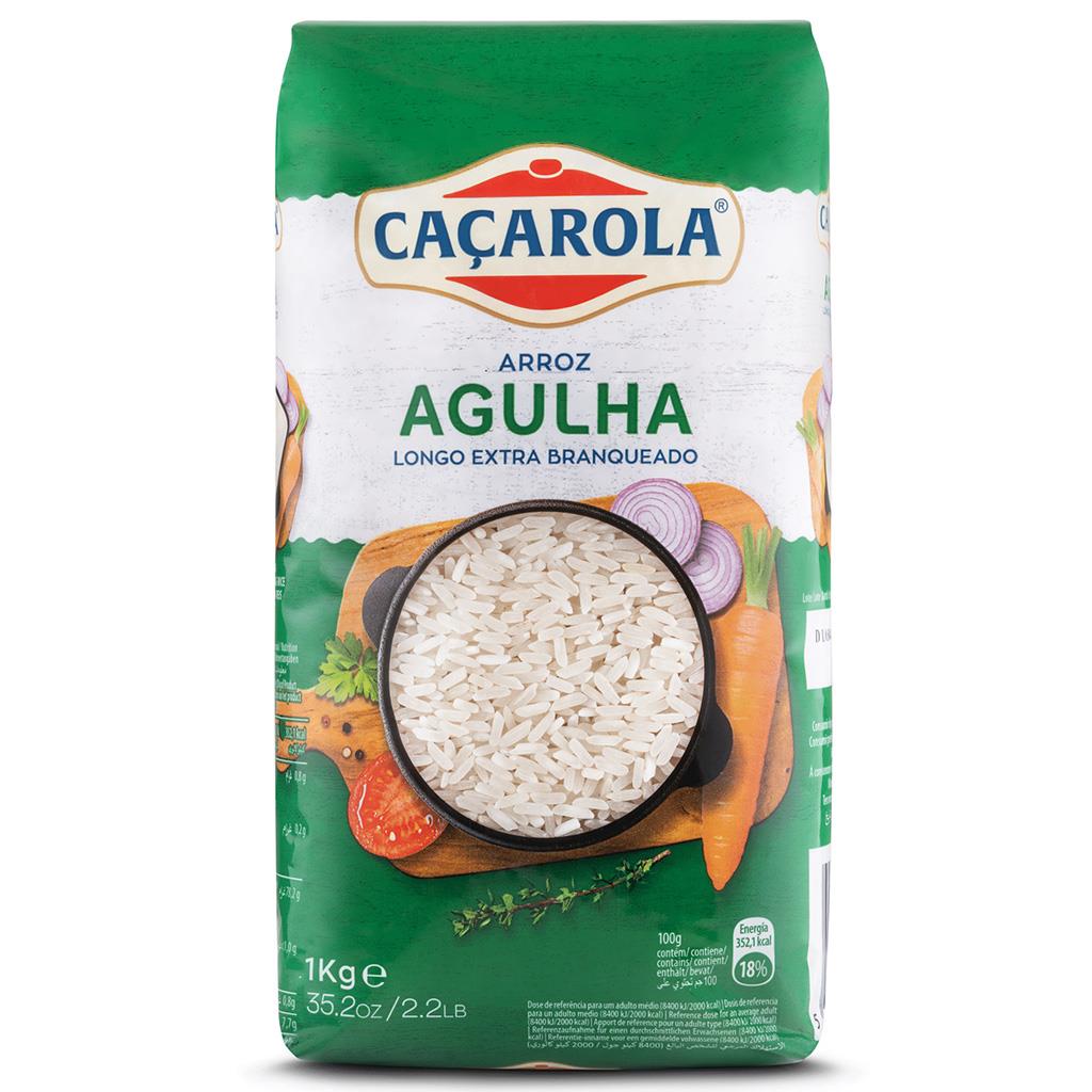 Arroz Agulha Extra Longo, emb. 1 kg