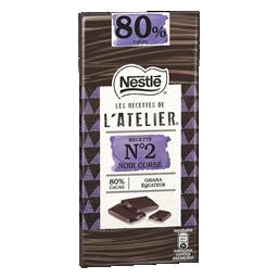 Chocolate L'Atelier N2 Preto 80%