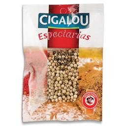 Pimenta branca grao em pacote