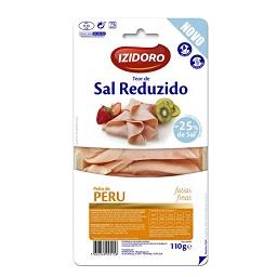 Peito de peru c/ teor de sal reduzido fatias finas