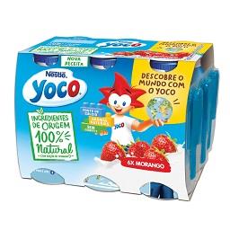 Iogurte líquido yoco 100% natural morango
