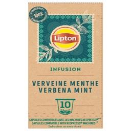 Infusão de verbena e menta
