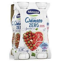Iogurte líquido cremoso zero morango/melancia