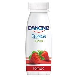 Iogurte cremoso de morango