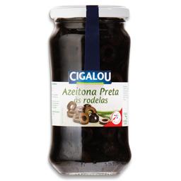 Azeitona preta laminada