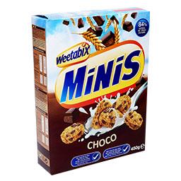 Cereais mini chocolate