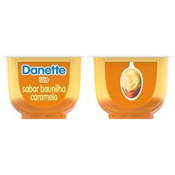 Sobremesa Danette duplo baunilha e caramelo