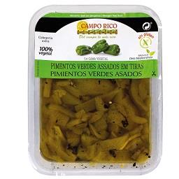 Pimento Verde Assado, Tiras