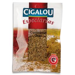 Cominhos grão, pacote