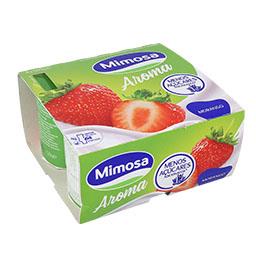 Iogurte aroma morango 4x120g