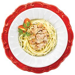 Esparguete Carbonara c/ Salmão