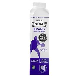 Iogurte líquido proteína mirtilo e açai