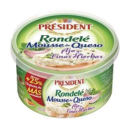 Queijo para barrar rondelé aolho e ervas finas