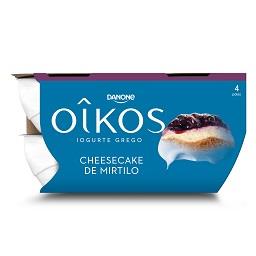 Iogurte oikos cheesecake de mirtilo